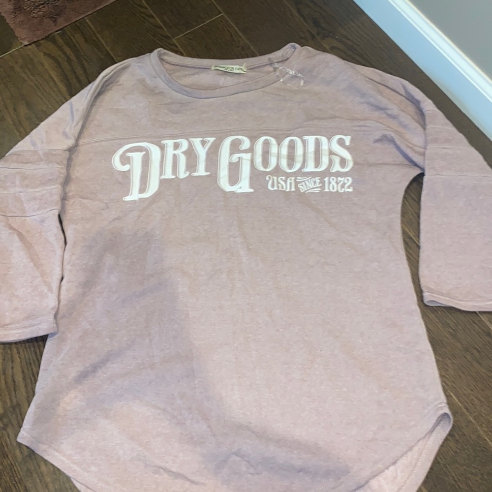 Tunic sweat shirt
